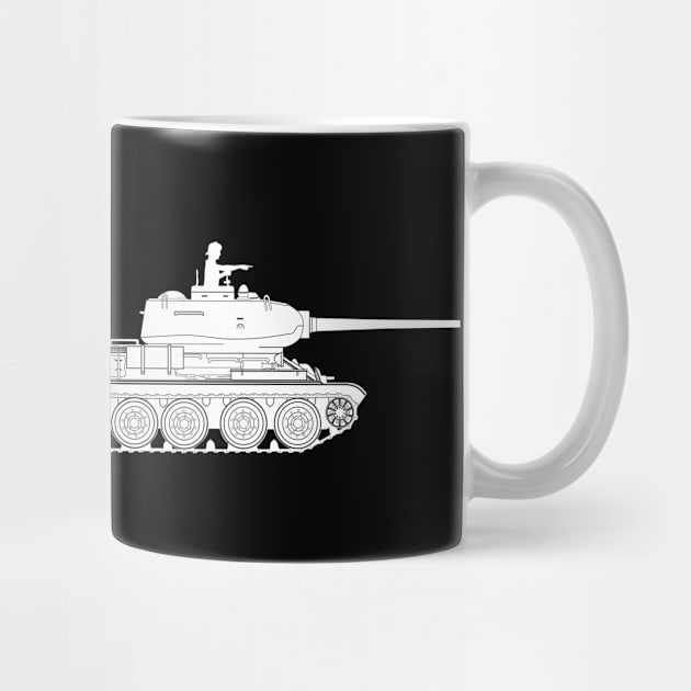 Humorous design on the theme of evolution and tanks by FAawRay